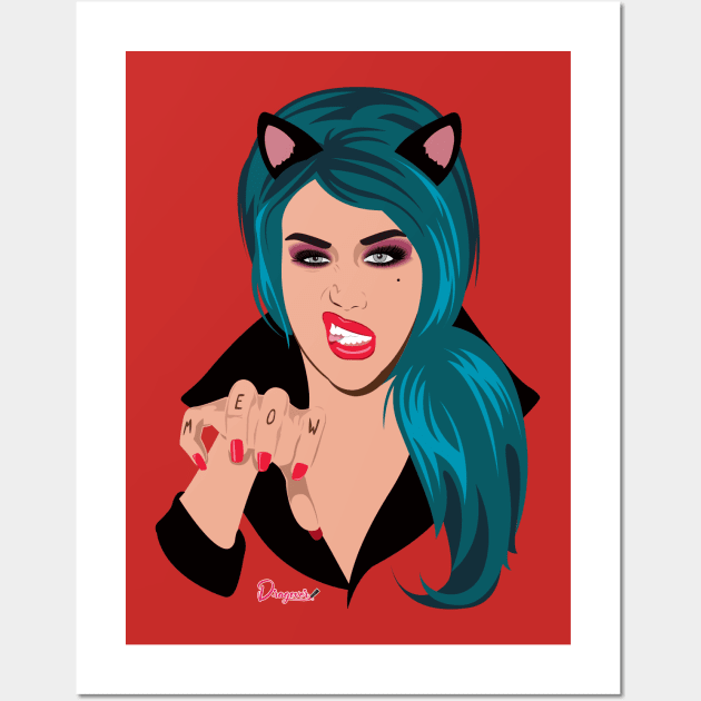 Adore from Drag Race Wall Art by dragover